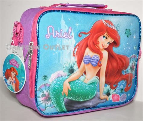 ariel metal lunch box|disney store lunch box.